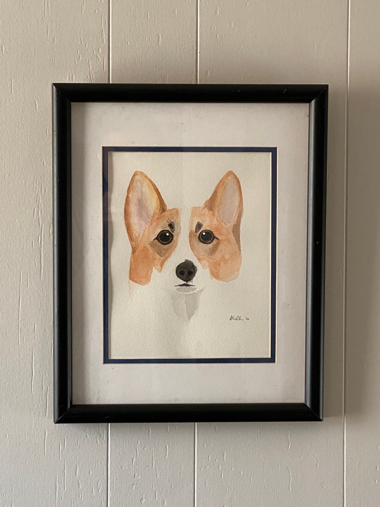 Custom Pet Watercolor Portrait